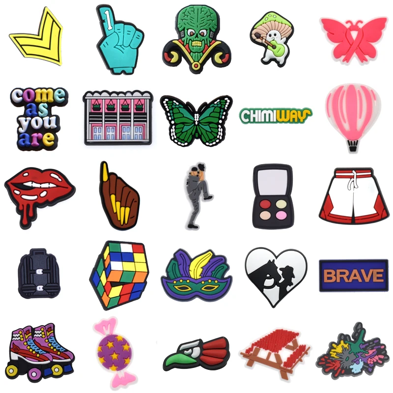 

Женские рождественские подарки, булавки, подвески для обуви, джинсы для крокса, подвески, дизайнерские аксессуары для обуви, украшения, Лиде...