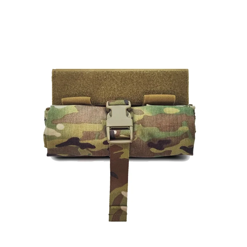 Фото Тактическая поясная сумка Molle для страйкбола, EDC, низкопрофильная, складная, расширенная, Multicam, для сброса снаряжения №2