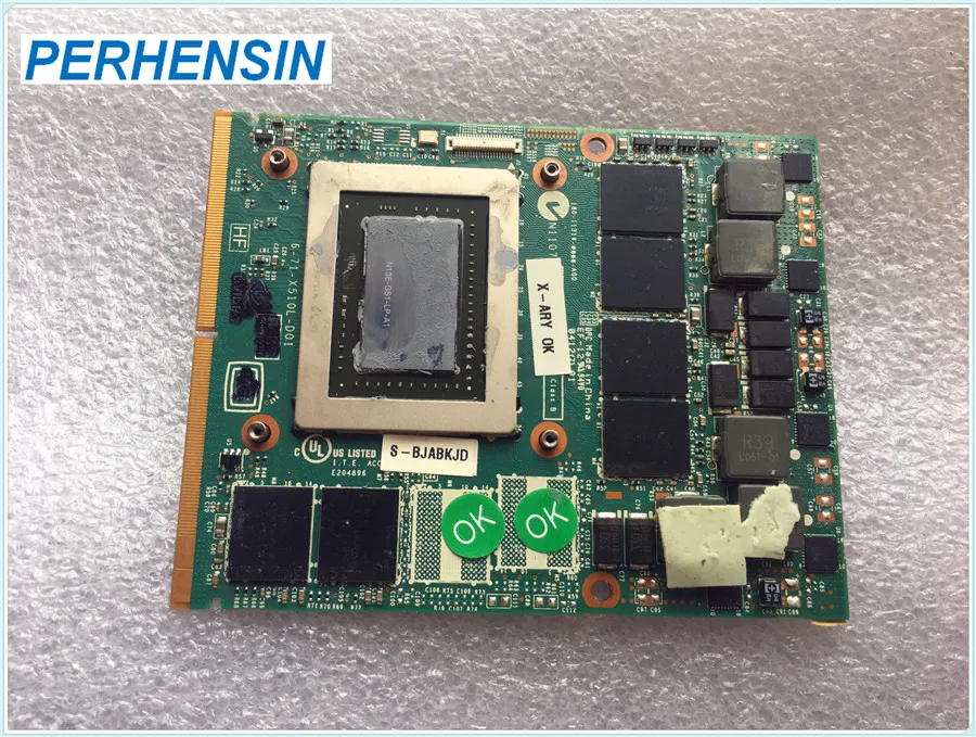 Фото 1,5 ГБ GTX 670M GTX670M DDR5 VGA видеокар для Clevo X511 X711 X7200 X8100 P150HM P170HM P150EM P170EM P150SM P170SM №1