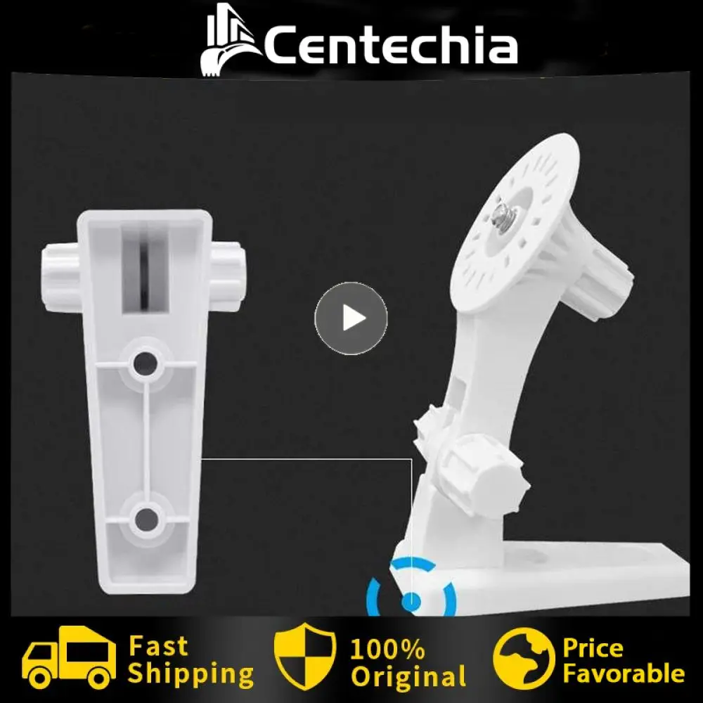 

Abs Material Foot Camera Bracket Solid Indoor Monitoring Support Thickened Base Bracket Strong Compatibility High Compatibility