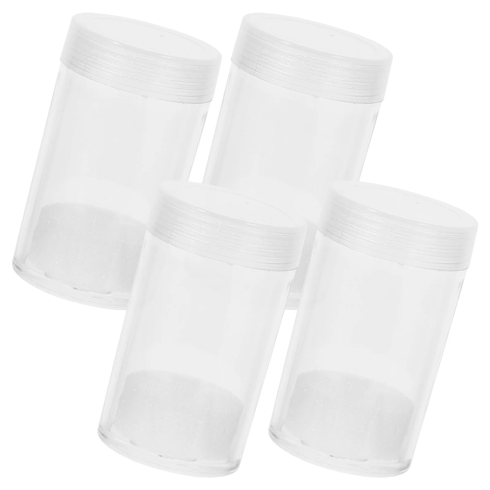 

10pcs Dollar Coin Holders Coins Protectors Clear Coin Storage Case Collections Container