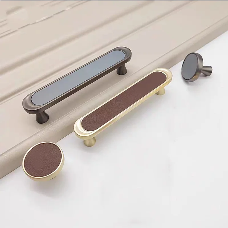 Round Dresser Door Knobs Nordic Wardrobe Pulls