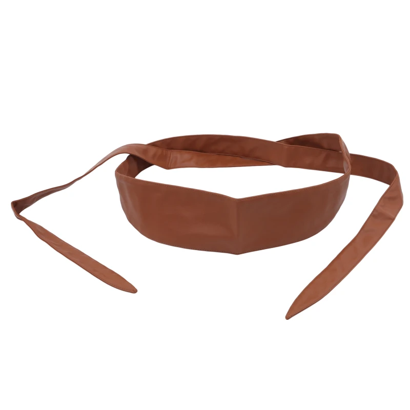 

Женский универсальный корсет из искусственной кожи на шнуровке, ремни для женщин и девушек, пояс для похудения с высокой талией, повязки на ...