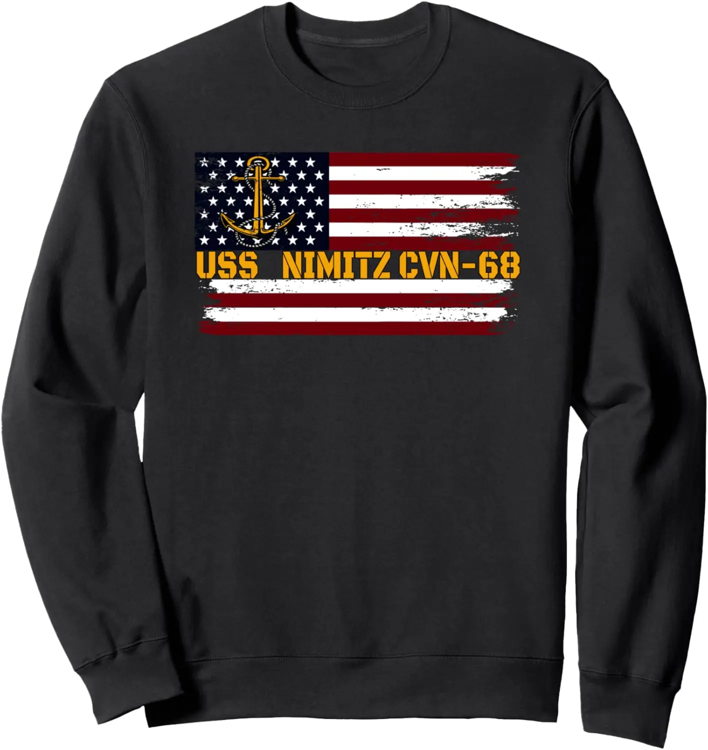 Толстовка USS Nimitz CVN-68 День отца для ветеранов