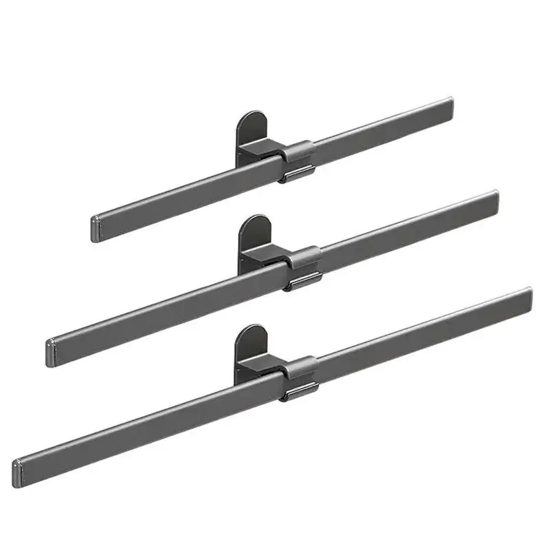 

Towel Rack For Bathroom Wall Mounted Retractable Aluminum Alloy Towel Rack Heavy Duty Shower Towel Rack Space Saving Towel