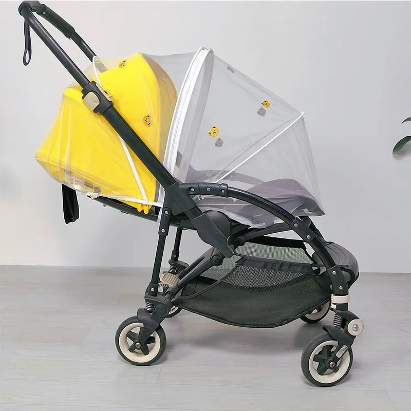 Фото Для Bugaboo bee3 bee5 bee6 аксессуары для детской коляски москитная сетка и солнцезащитный козырек летние аксессуары защита от комаров и насекомых №4
