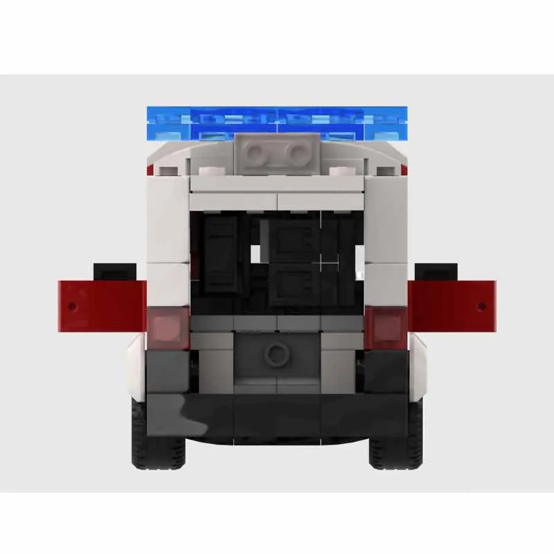 MOC-192205 Строительные блоки T6 KDO Спасательная машина Пожарная машина Сборная модель 330 шт. Игрушка на день рождения и Рождество в подарок (art.: 3920d2bc09162) - 3920d2bc09162
