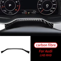 for audi q7 sq7 4m 2016 2019 real carbon fiber dashboard frame trim car interior accessories car interior supplies