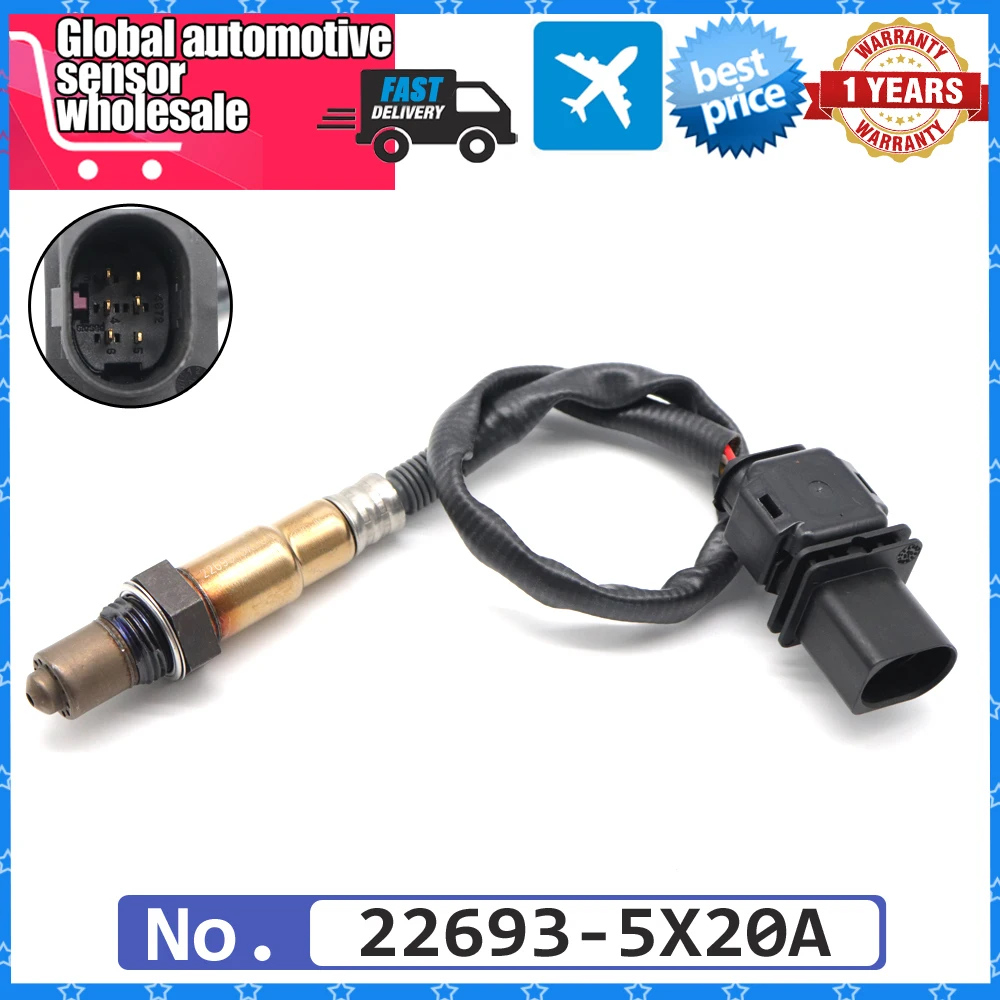 

Новый датчик кислорода 22693-5X20A для Nissan Navara Infiniti Mini Hyundai Kia Subaru 2009-2017 8201028297 226935 X20A