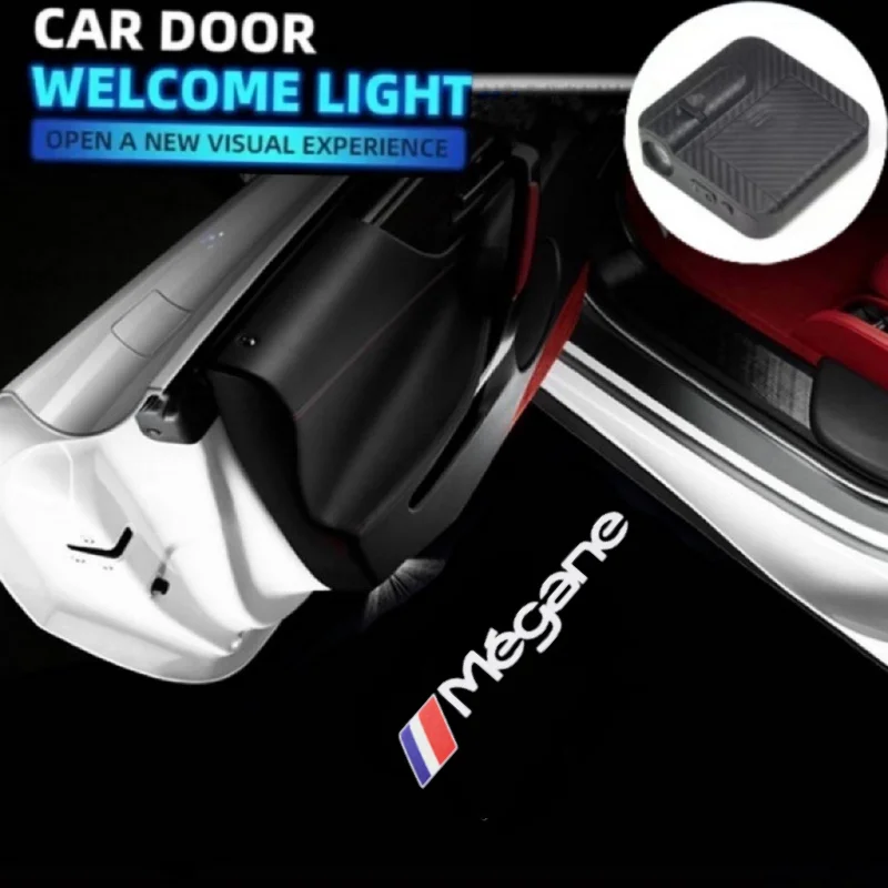 2 шт. универсальный беспроводной светодиодный дверной проектор с логотипом для