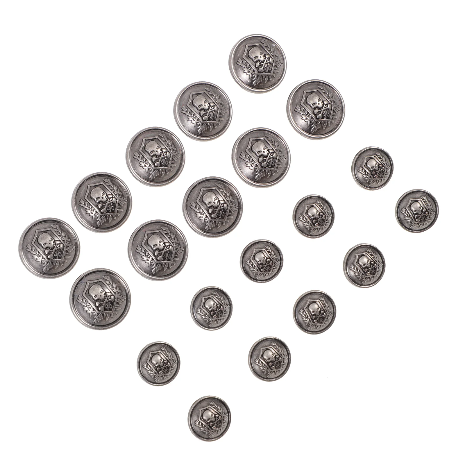 

Buttons Buttonmetal Coat Sewing Replacement Decorative Silver Vintage Alloy Clothes Suitshirt Clothing Printretro Pattern