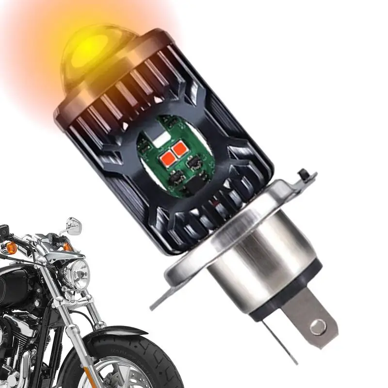 

Лампа головного света H4 для мотоцикла, лампа для модификации H4/BA20D/P15D, лампа луча 5000 люмен, умные чипы, автомобильная фара H4