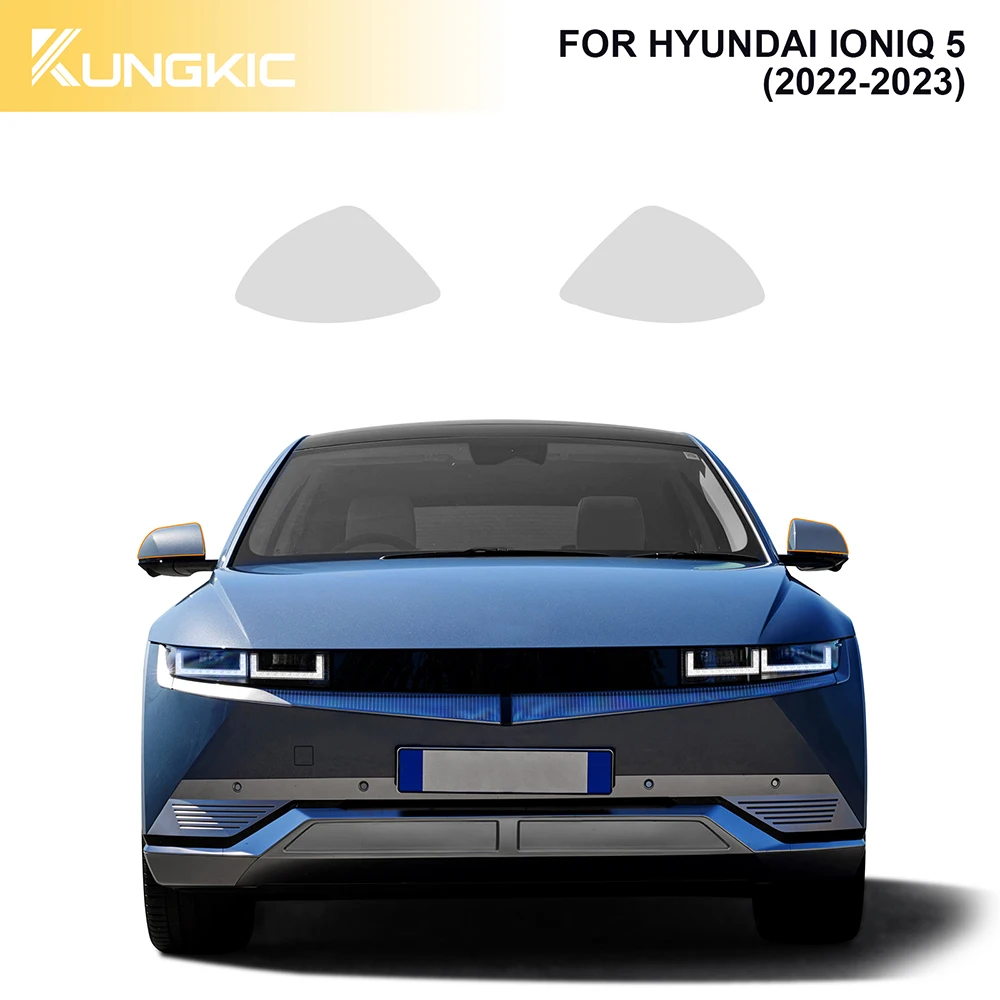 Для Hyundai IONIQ 5 2022 2023 аксессуары нарезанная пленка для защиты краски автомобильных