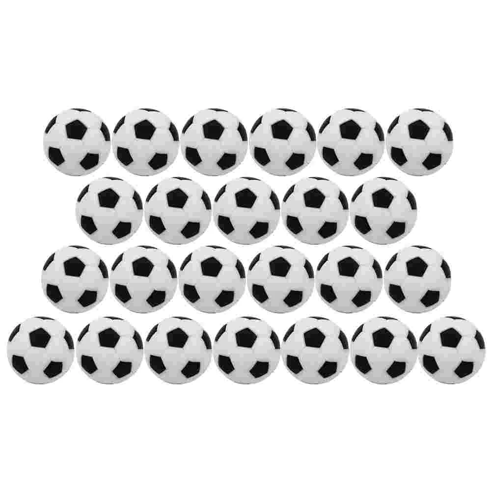 

24Pcs Table Soccer Balls Novel Safe Durable Fine Mini Plaything Accessories