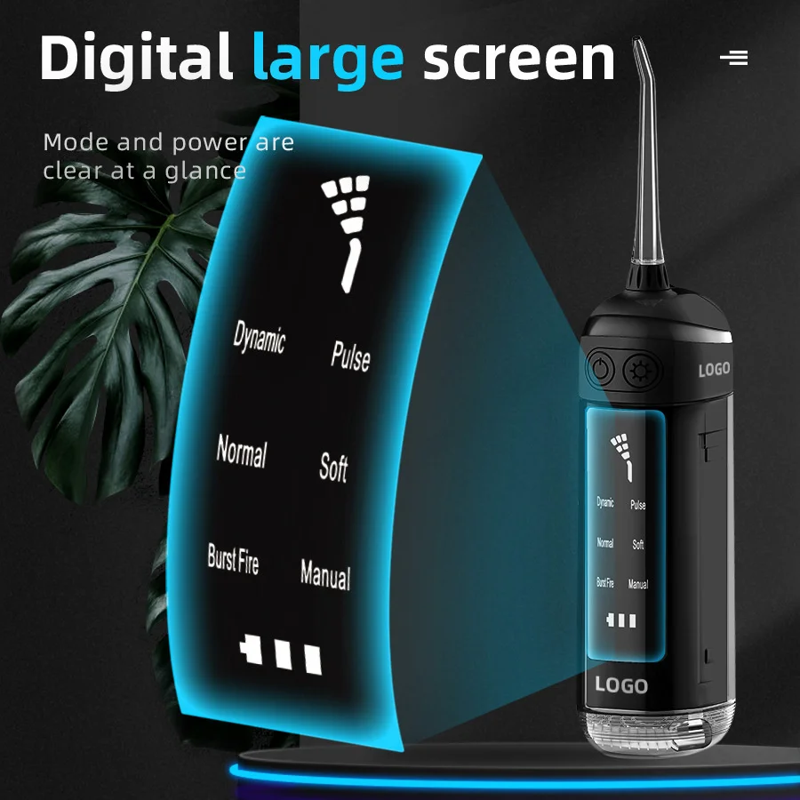 

Интеллектуальный зубной Перфоратор с 6 зубьями, регулируемая зубная шайба, электрический портативный зубной очиститель, водная нить, косме...