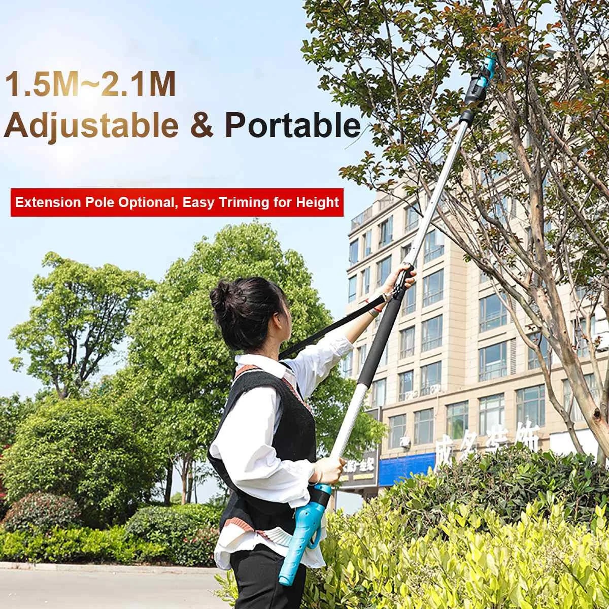 Электрический секатор 16 8 в дополнительный удлинитель для виноградной лозы