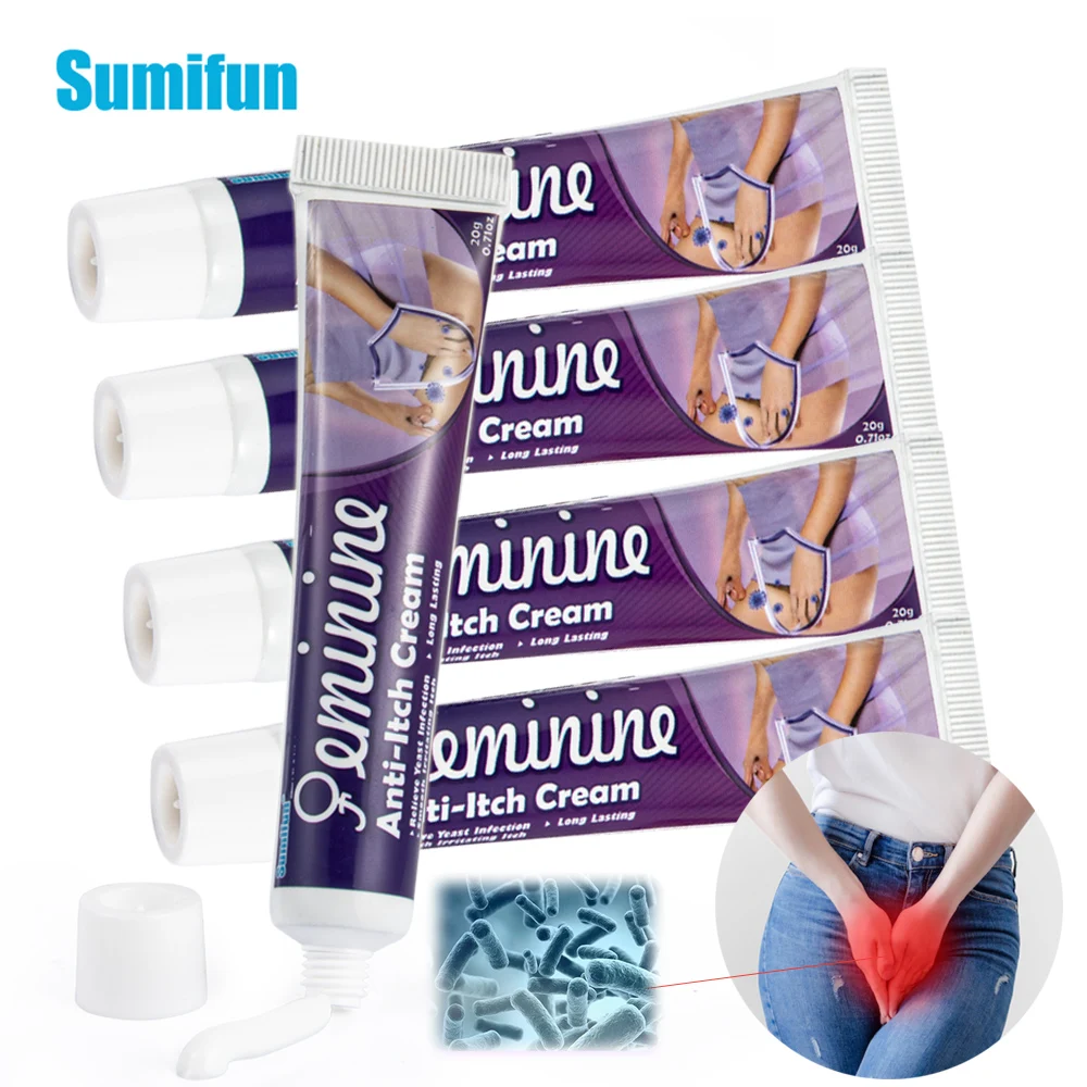 

5/10 шт., Женский Антибактериальный крем от зуда