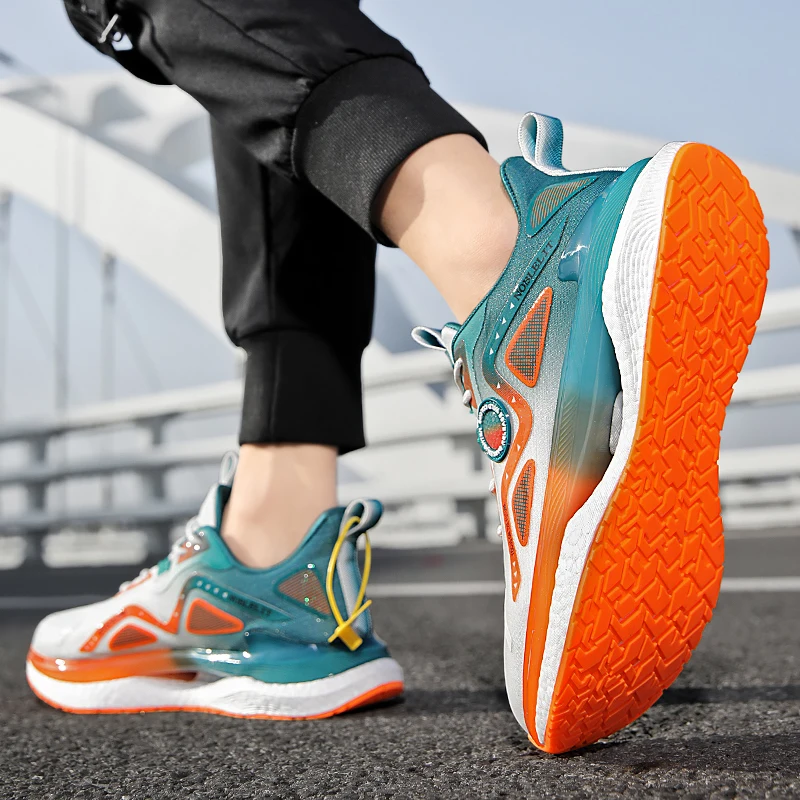 Mesh Cushion Unisex Running Shoes for Men Sneakers High-quality Jogging Sports Shoes Outdoor Breathable Athletics Training Shoes