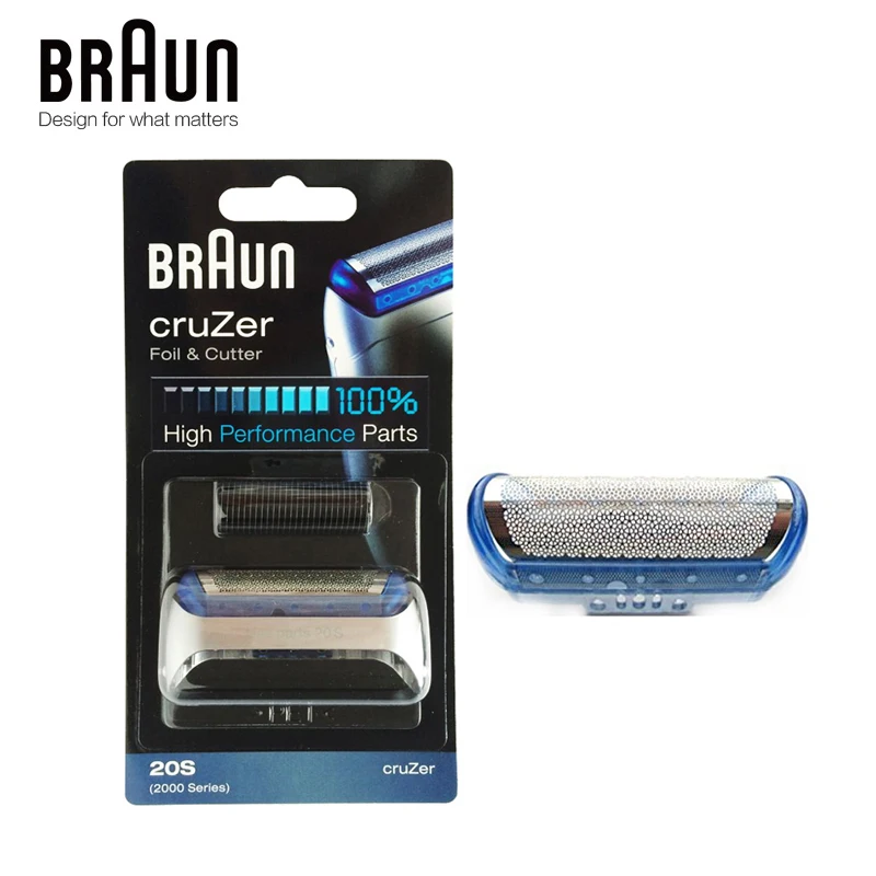 

Braun 20S Electric Razor Blade Shaver Head Replacement for CruZer Series Electric Shaver Z20 Z30 Z40 2876 5732 Cruzer4 Cruzer5