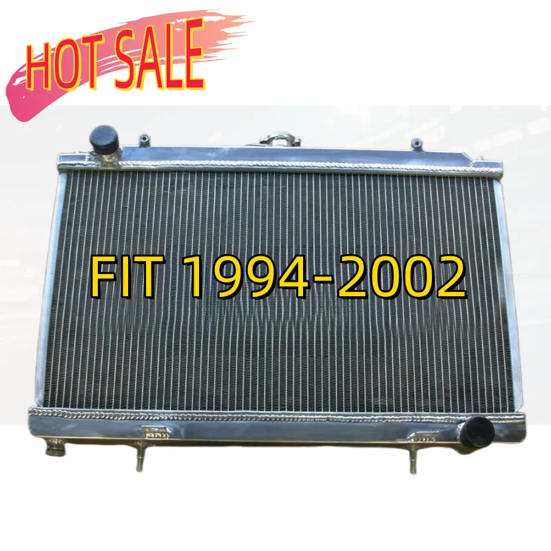 Алюминиевый радиатор подходит для Nissan Silvia S14 S15 SR20DET SR20 240SX 200SX 2.0L Turbo Manual 240/200 SX 95 96 97