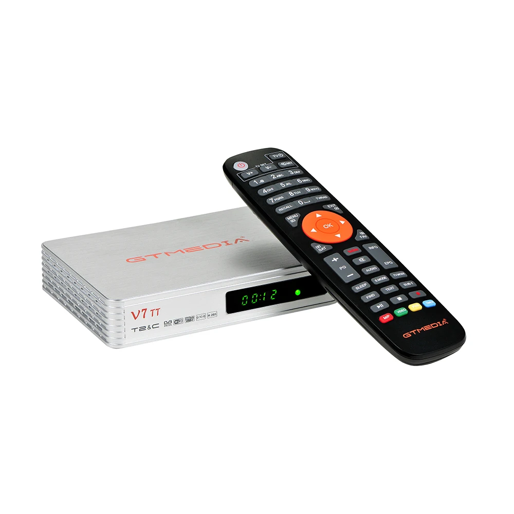 GTMEDIA V7 TT Decoder DVB-T2 / C J.83B 1080P Full HD приемник цифрового наземного ТВ тюнер рецептор H.265