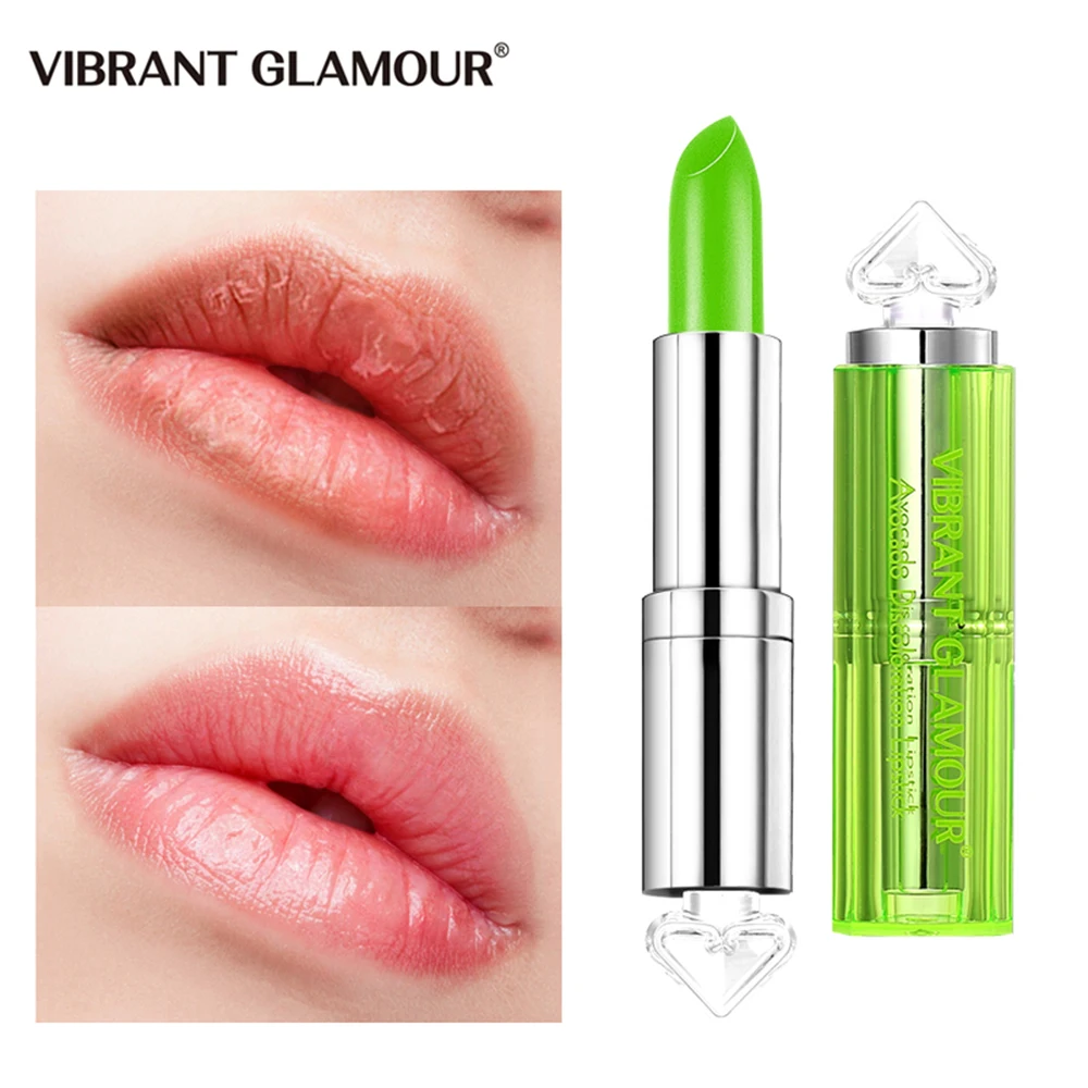 

Avocado Color Changing Lip Balm Long-lasting Hydrating Anti-Cracking Lip Balm Botanical Essence Moisturizing Lipstick Skin Care