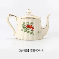 coffee cup european coffee pot set with small luxury british afternoon tea cup tea set household water cup kettle set