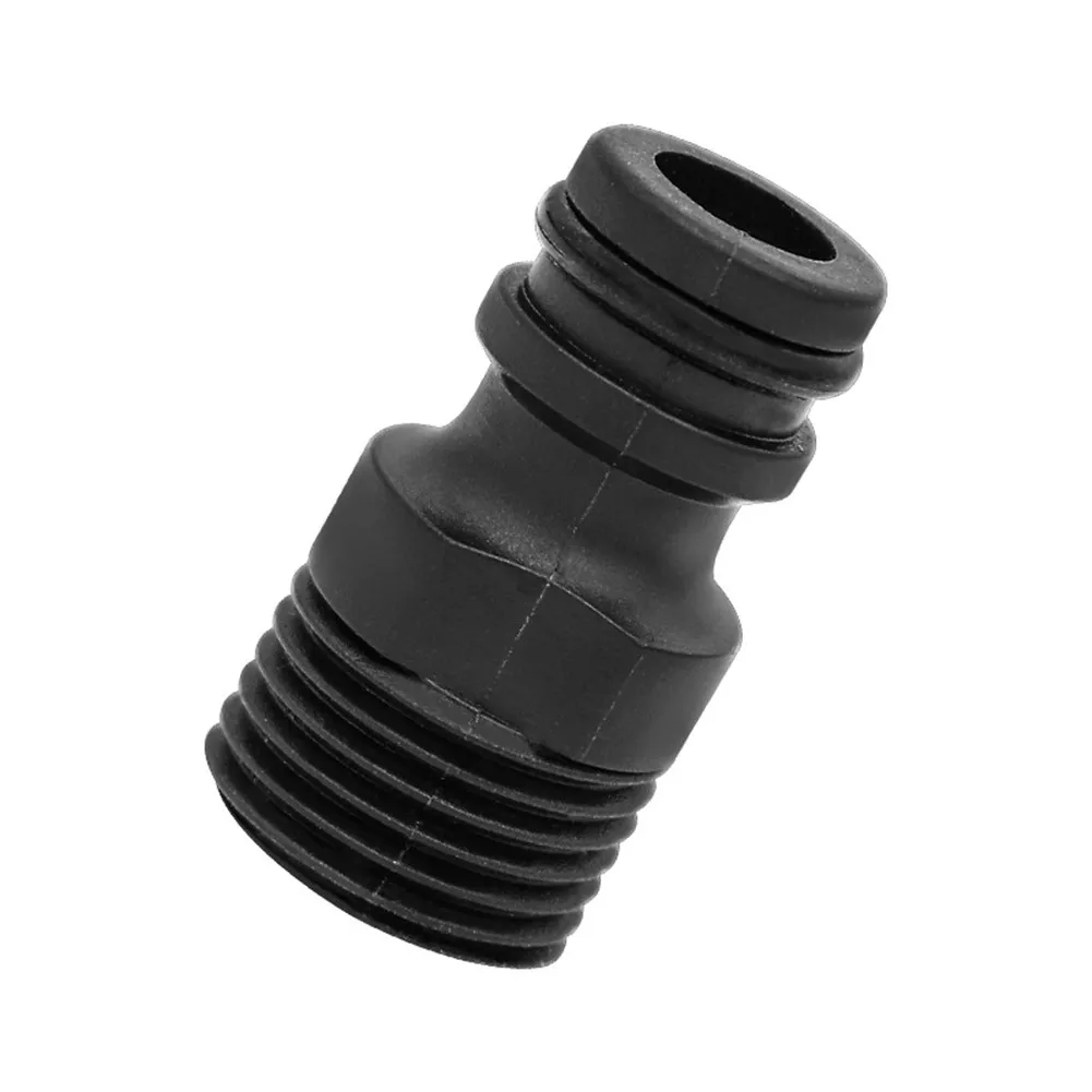 

Hot New Nipple Pipe Connector Tap Adaptor 1/2 Inch 2pcs BSP Outer Quick Coupler Threaded 4 Points For Water Hose