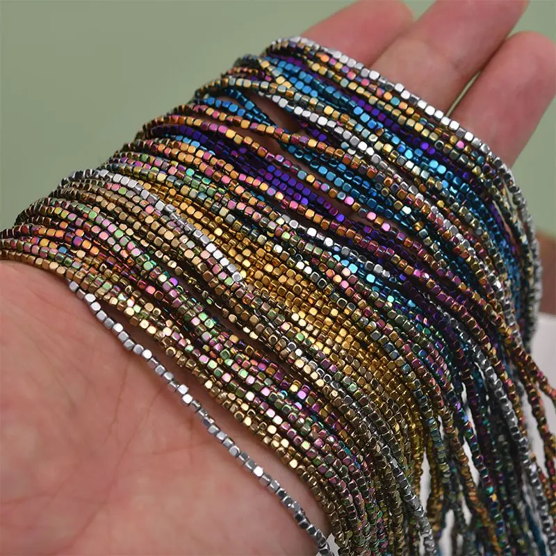 Женские браслеты из гематита 2 мм 210 шт. | Бусины