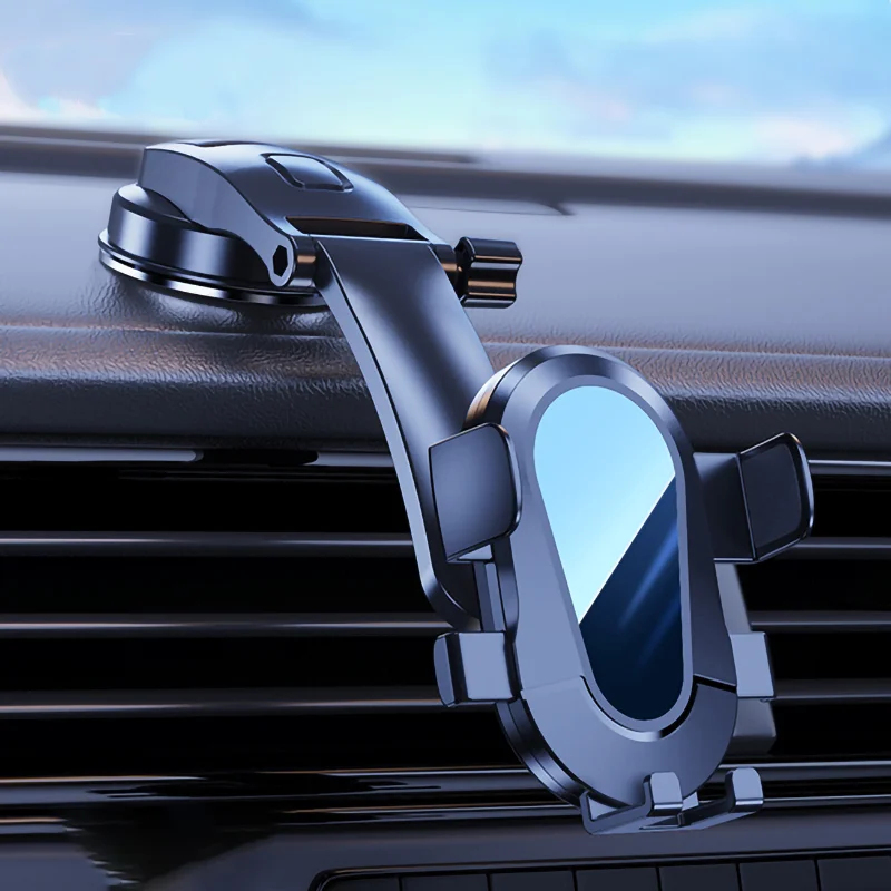 

OLAF Gravity Car Phone Holder For Mobile Cell Phone Support in Car For iPhone 13 12 Xiaomi Huawei Samsung Oneplus Stand Mount