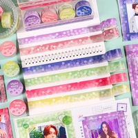 3m kawaii starry sticker tape scrapbook diary scene frame decoration pet cute sticker school stationery