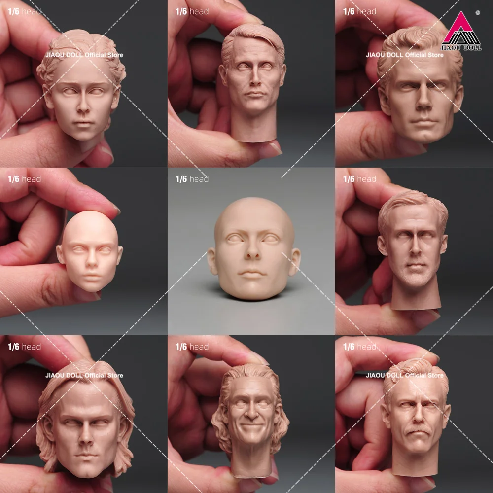 Женская неокрашенная масштаб 1/6