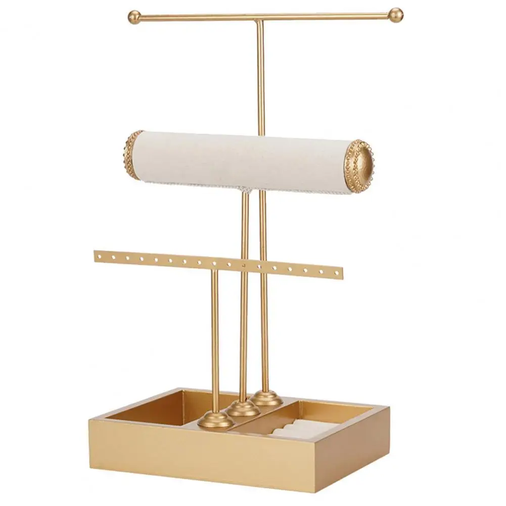

Jewelry Holder Stand Useful Exquisite Widely Applied for Earring Bracelet Display Rack Earring Organizer