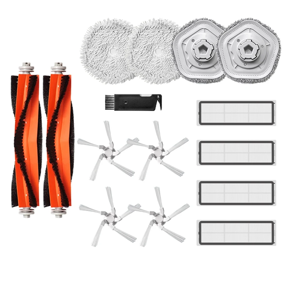 

Main Side Brush Filter and Mop Pad Replacement Accessories for Xiaomi Dreame Bot W10 W10 Pro Robotic Vacuum Cleaner