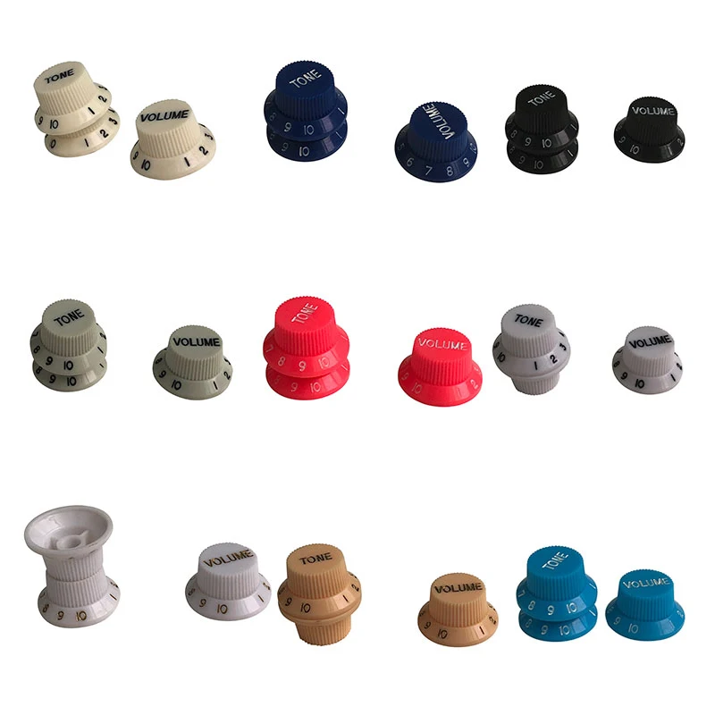 

10pcsGuitar Parts A Set Of 3 PCS For US Gib SG Faded T SPEED Control Knobs 2 Volume 1 Tone Guitar Control Knobs Volume Tone