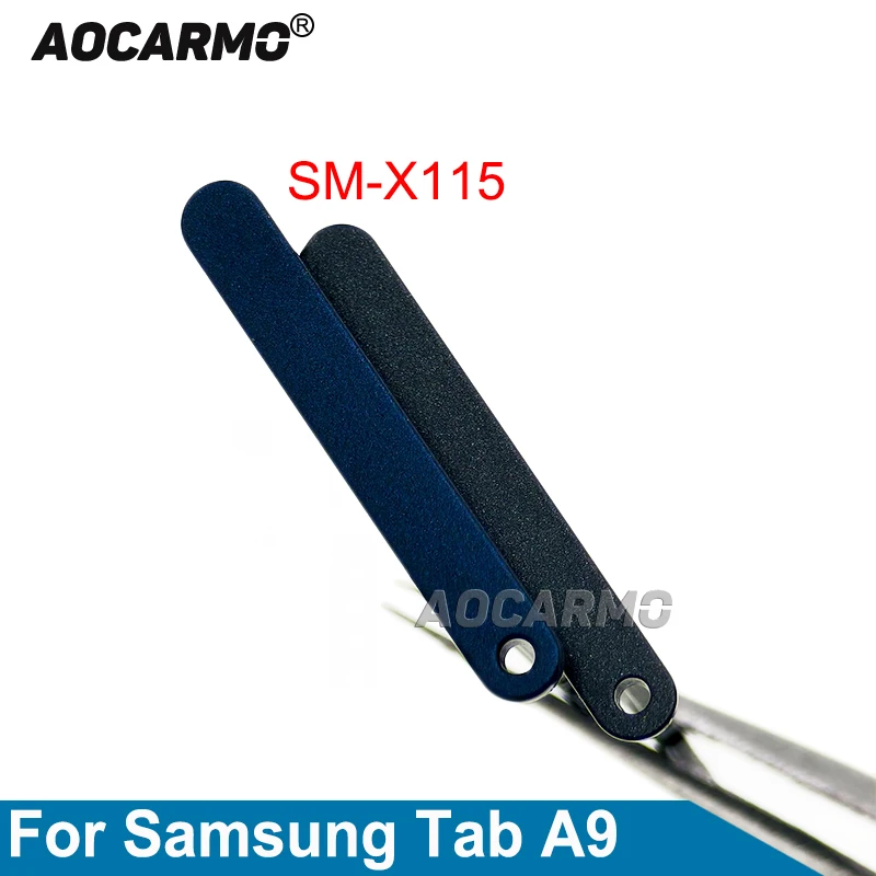 Aocarmo черный синий лоток для SIM-карты запасные части Samsung Galaxy Tab A9 sm-X115