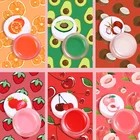 1 шт. бальзам для губ Увлажняющая губная помада водостойкая увлажняющая грунтовка милый Мини Фруктовый бальзам для губ изменение цвета настроения