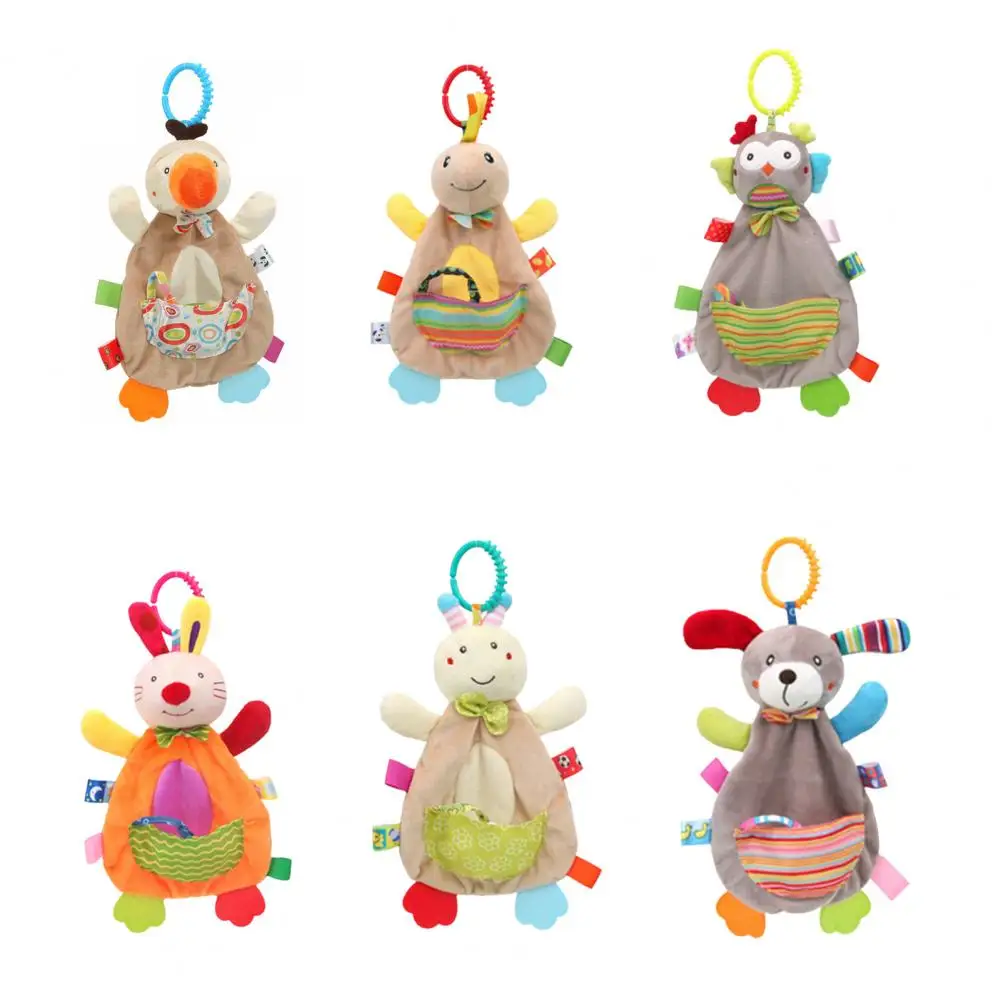 Bed Rattle Lovely Shape Sound Effect Teether Toy Infant Beds Hanging Crib Toys Cute Newborn Baby Carriage Visual Training Bauble