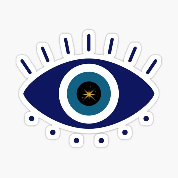 

Evil Eye Bead Sticker Car 18cm Paste Label Mf1
