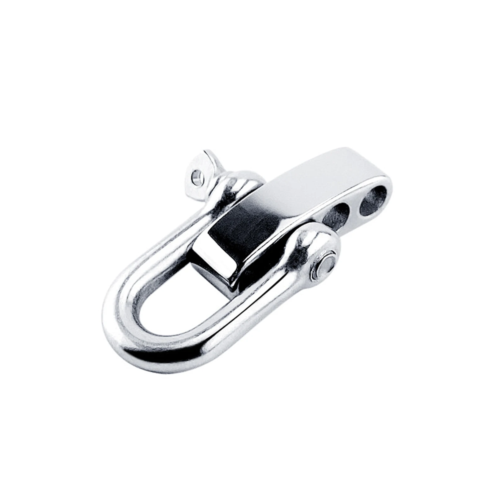 

Hiking Heavy Duty Camping D Bow Climbing For Boat Replacement Part Shackle Clasp Buckle Quick Release Stainless Steel Keychain