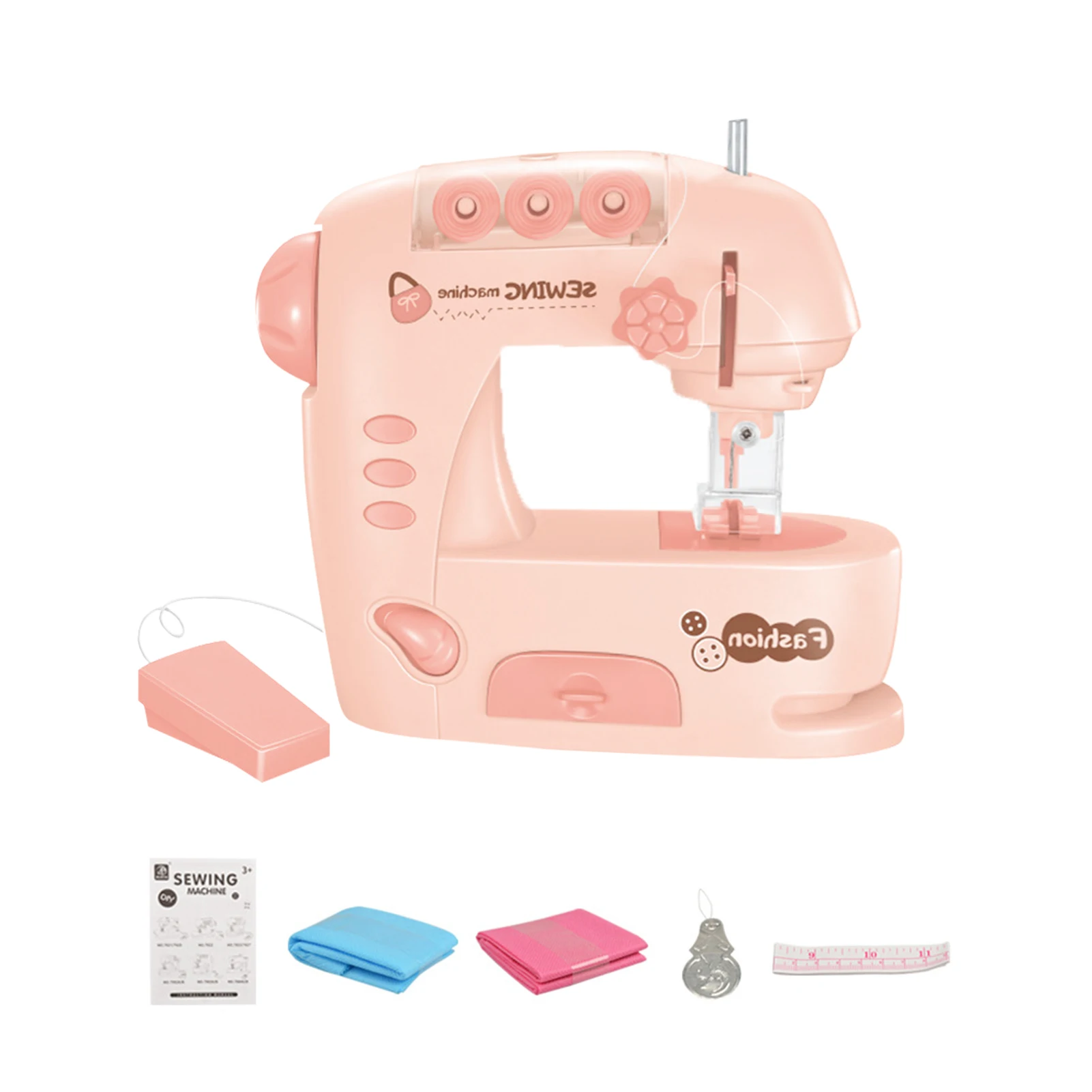 

Sewing Machine Toy Mini Sewing Machines For Beginner Portable Sewing Toys With Light For Beginner Sewing Kit For Household For