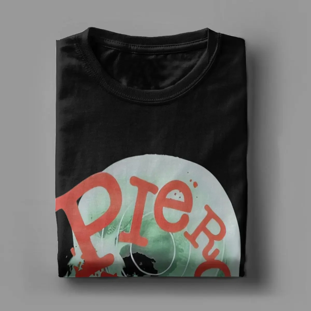 Мужская футболка с коротким рукавом круглым вырезом и принтом черепа из