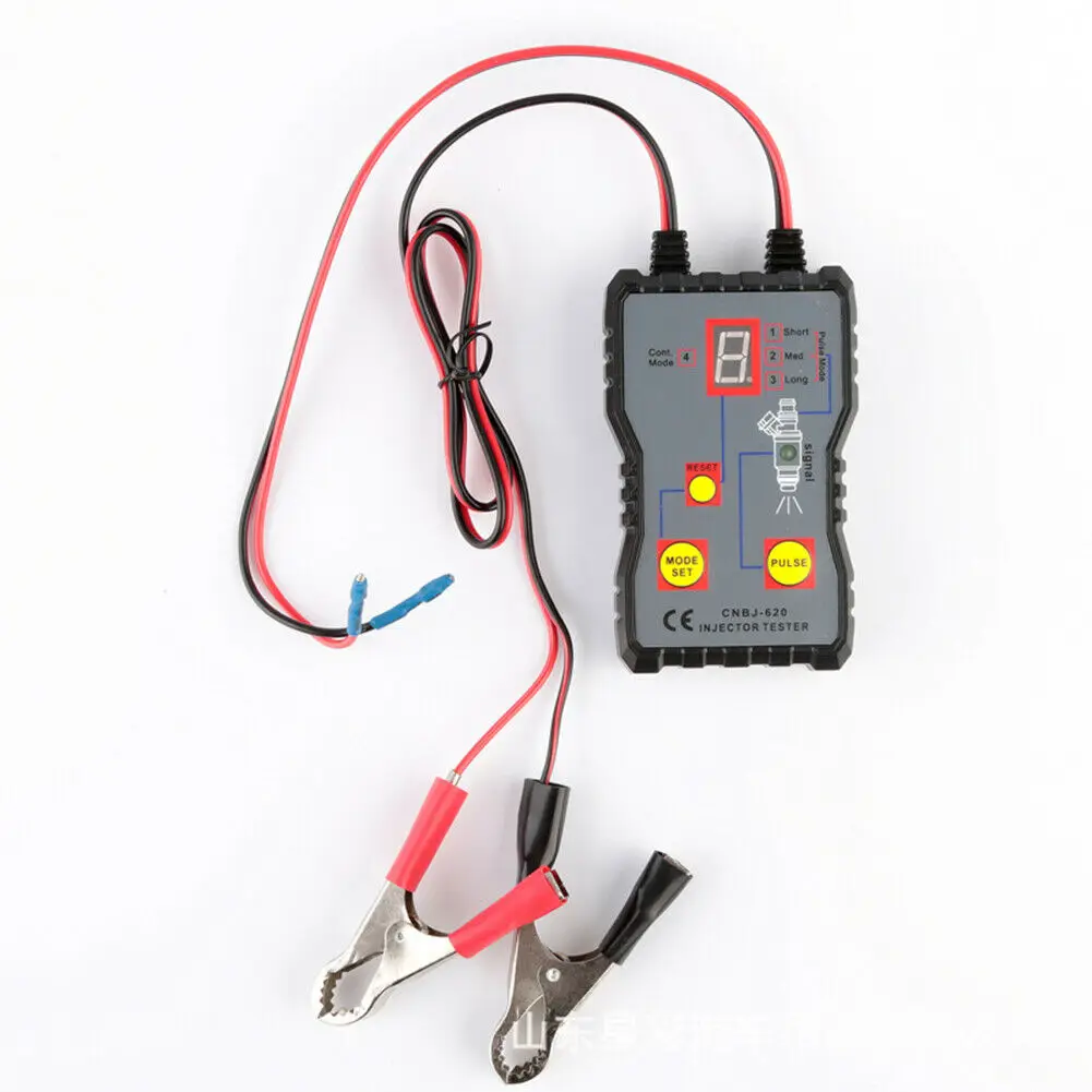

Brand New Tester Fuel Injector 12V 1pcs 4 Pulse Modes Automotive Diagnostic