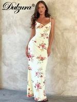 Dulzura сексуальное платье-макси