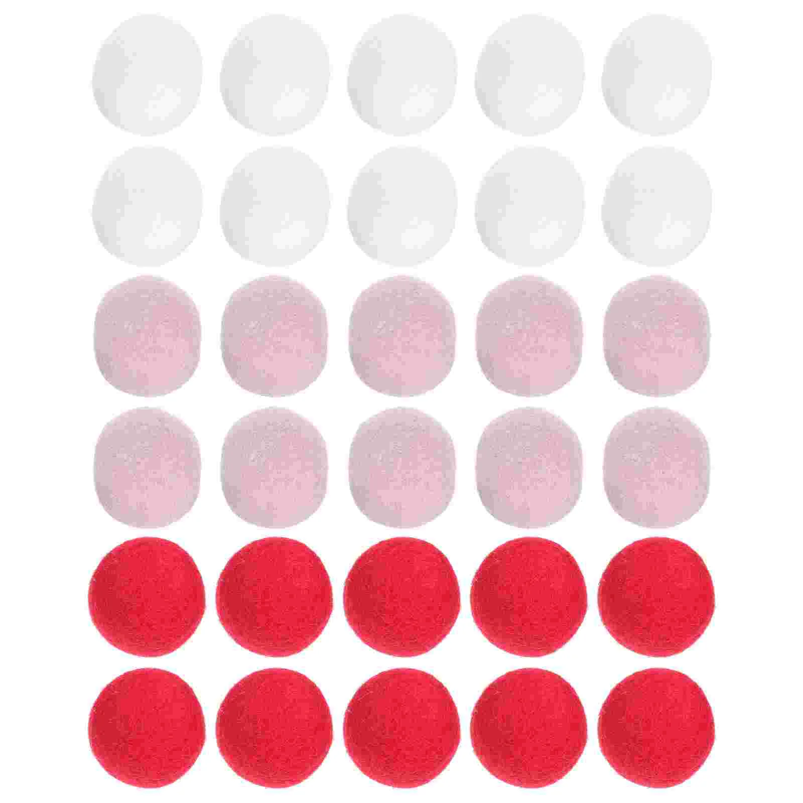 

30 шт., декоративные фетровые шарики для свадьбы