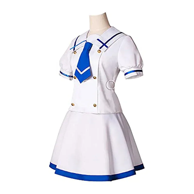 Фото Аниме SingXeng - заказ кролика? Kafuu Chino Косплей Desu ka Gochuumon wa Usagi Desuka Костюм на заказ женское платье JK №2