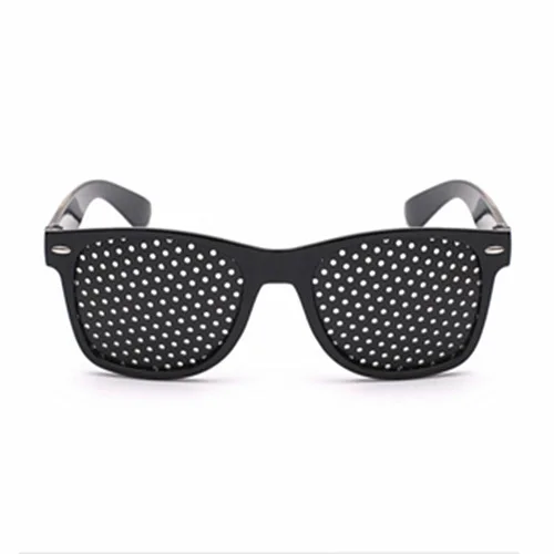 

1pcs Anti-Myopia PinHole Glasses,Vision Correction SunGlasses Anti-Fatigue Therapy Care Eyesight Improver Pin Small Hole Glasses