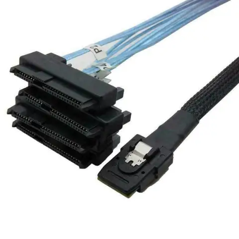 Кабель Mini SAS 36P SFF-8087 to 4 SFF-8482