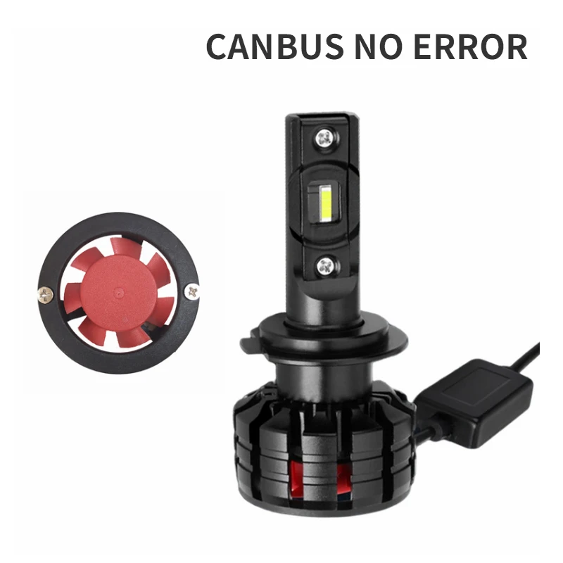 

12V 6500K H7 Auto LED Headlight Bulb CANBUS CSP H1 H3 H4 H8 H11 9005 9006 Super Bright Car Headlight Bulb 100W 18000LM