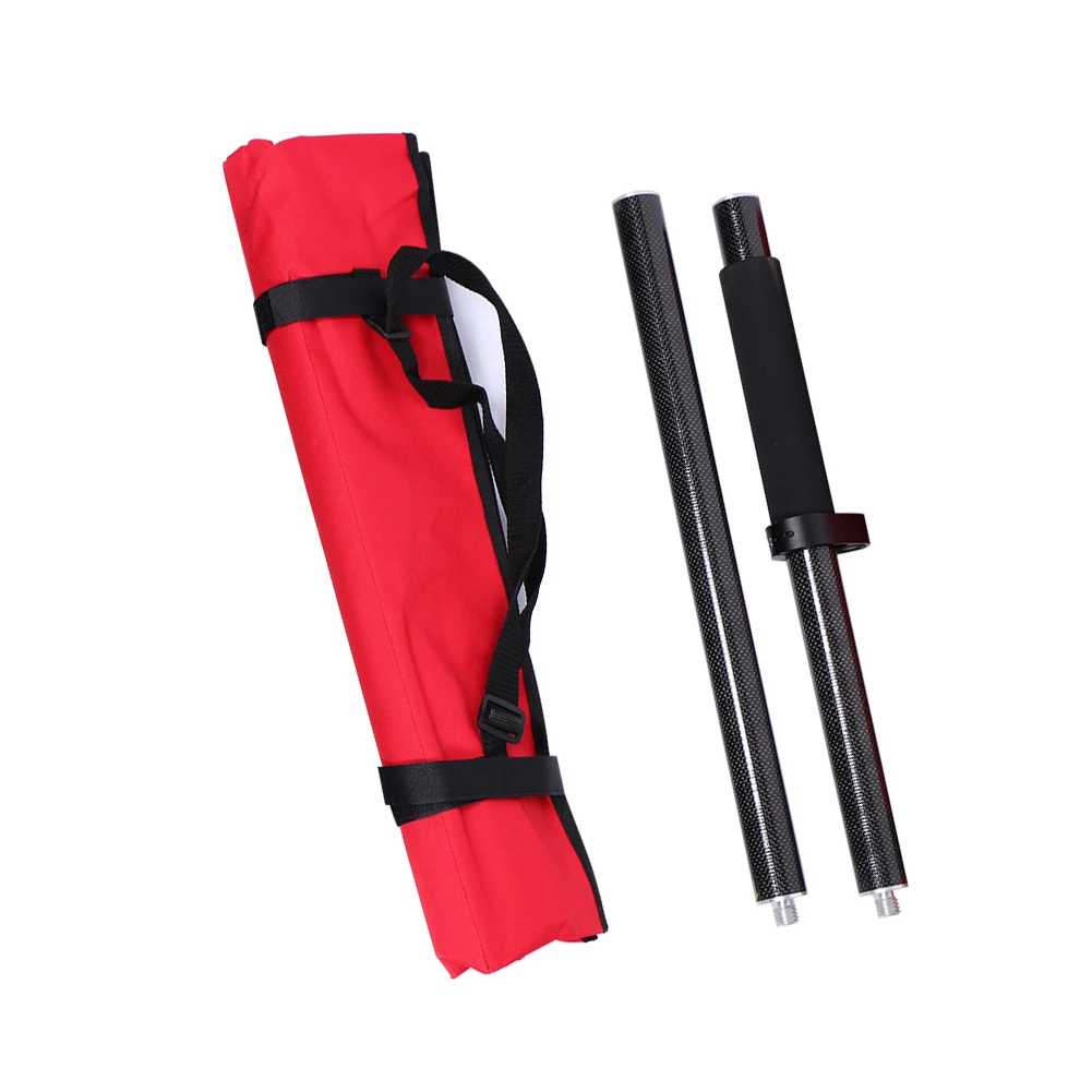 

4pcs Carbon Rods Compatible With GPS Interfaces Lightweight And Portable Easy To Assemble Not Insulated 2m 32mm Diameter